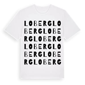 Loberg ordlek t-shirt – ekologisk bomull t-shirt från Pinshirt
