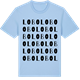 Blue Soul t-shirt med Lobo ordlek t-shirt