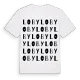 Loby ordlek t-shirt