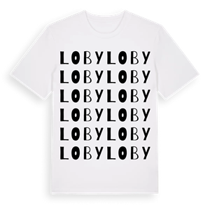 Loby ordlek t-shirt – ekologisk bomull t-shirt från Pinshirt
