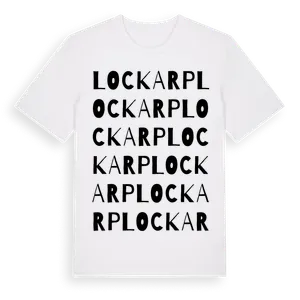 Lockarp ordlek t-shirt – ekologisk bomull t-shirt från Pinshirt