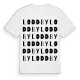 Loddby ordlek t-shirt