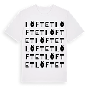 Löftet ordlek t-shirt – ekologisk bomull t-shirt från Pinshirt