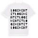 Logementet ordlek t-shirt