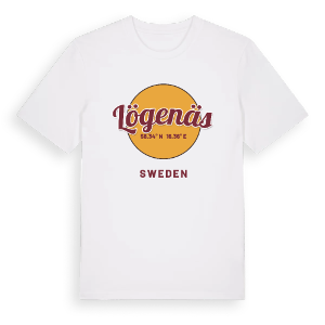 Lögenäs cirkel t-shirt – ekologisk bomull t-shirt från Pinshirt