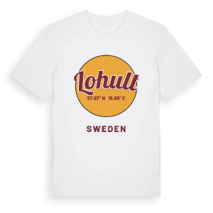 Lohult cirkel t-shirt – ekologisk bomull t-shirt från Pinshirt