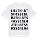 Löjtnantsmossen ordlek t-shirt