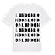 London ordlek t-shirt