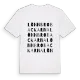 Lönnbrobackarna ordlek t-shirt