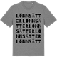 Mid Heather Gray t-shirt med Lönnsätter ordlek t-shirt