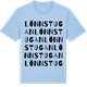 Blue Soul t-shirt med Lönnstugan ordlek t-shirt