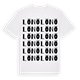 Lönö ordlek t-shirt