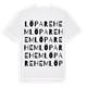 Löparehem ordlek t-shirt