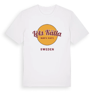 Löts källa cirkel t-shirt – ekologisk bomull t-shirt från Pinshirt