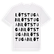 Lötstugan ordlek t-shirt