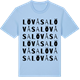 Blue Soul t-shirt med Lövåsa ordlek t-shirt