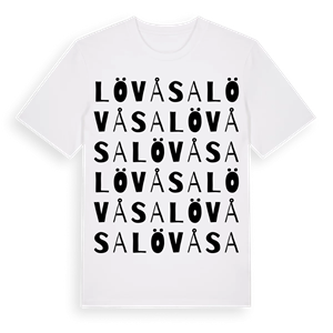 Lövåsa ordlek t-shirt – ekologisk bomull t-shirt från Pinshirt