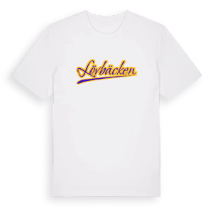 Lövbäcken baseball t-shirt – ekologisk bomull t-shirt från Pinshirt