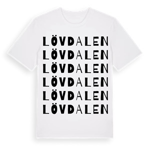 Lövdalen ordlek t-shirt – ekologisk bomull t-shirt från PinShirt