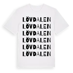 Lövdalen ordlek t-shirt – ekologisk bomull t-shirt från Pinshirt