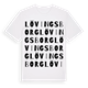 Lövingsborg ordlek t-shirt