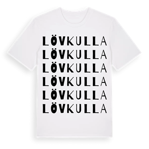 Lövkulla ordlek t-shirt – ekologisk bomull t-shirt från Pinshirt