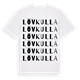 Lövkulla ordlek t-shirt
