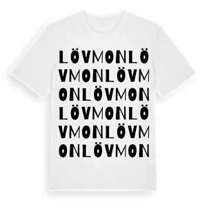 Lövmon ordlek t-shirt – ekologisk bomull t-shirt från Pinshirt