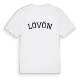 Lövön böjd t-shirt