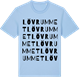 Blue Soul t-shirt med Lövrummet ordlek t-shirt