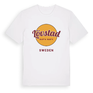 Lövstad cirkel t-shirt – ekologisk bomull t-shirt från Pinshirt
