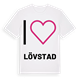 Jag älskar Lövstad t-shirt stort tryck