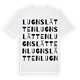 Lugnslätten ordlek t-shirt