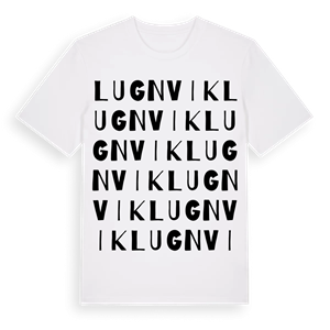 Lugnvik ordlek t-shirt – ekologisk bomull t-shirt från PinShirt