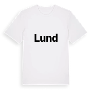 Lund fetstil t-shirt – ekologisk bomull t-shirt från PinShirt