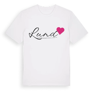 Lund hjärta t-shirt – ekologisk bomull t-shirt från Pinshirt