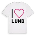 Jag älskar Lund t-shirt stort tryck