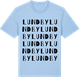 Blue Soul t-shirt med Lundby ordlek t-shirt