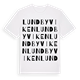 Lundbyviken ordlek t-shirt