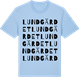 Blue Soul t-shirt med Lundgärdet ordlek t-shirt