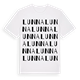 Lunna ordlek t-shirt