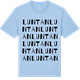 Blue Soul t-shirt med Luntan ordlek t-shirt