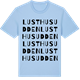 Blue Soul t-shirt med Lusthusudden ordlek t-shirt