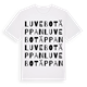 Luvebotäppan ordlek t-shirt