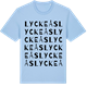 Blue Soul t-shirt med Lyckeås ordlek t-shirt