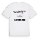 Någon i Lyckebacken älskar mig t-shirt