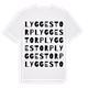 Lyggestorp ordlek t-shirt