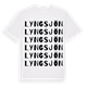 Lyngsjön ordlek t-shirt