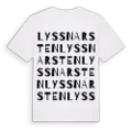 Lyssnarsten ordlek t-shirt