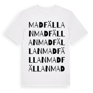 Madfällan ordlek t-shirt – ekologisk bomull t-shirt från Pinshirt